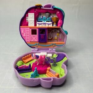 Polly Pocket Jumpin' Style Pony Compact Toy Mattel 2020 With Micro Horse